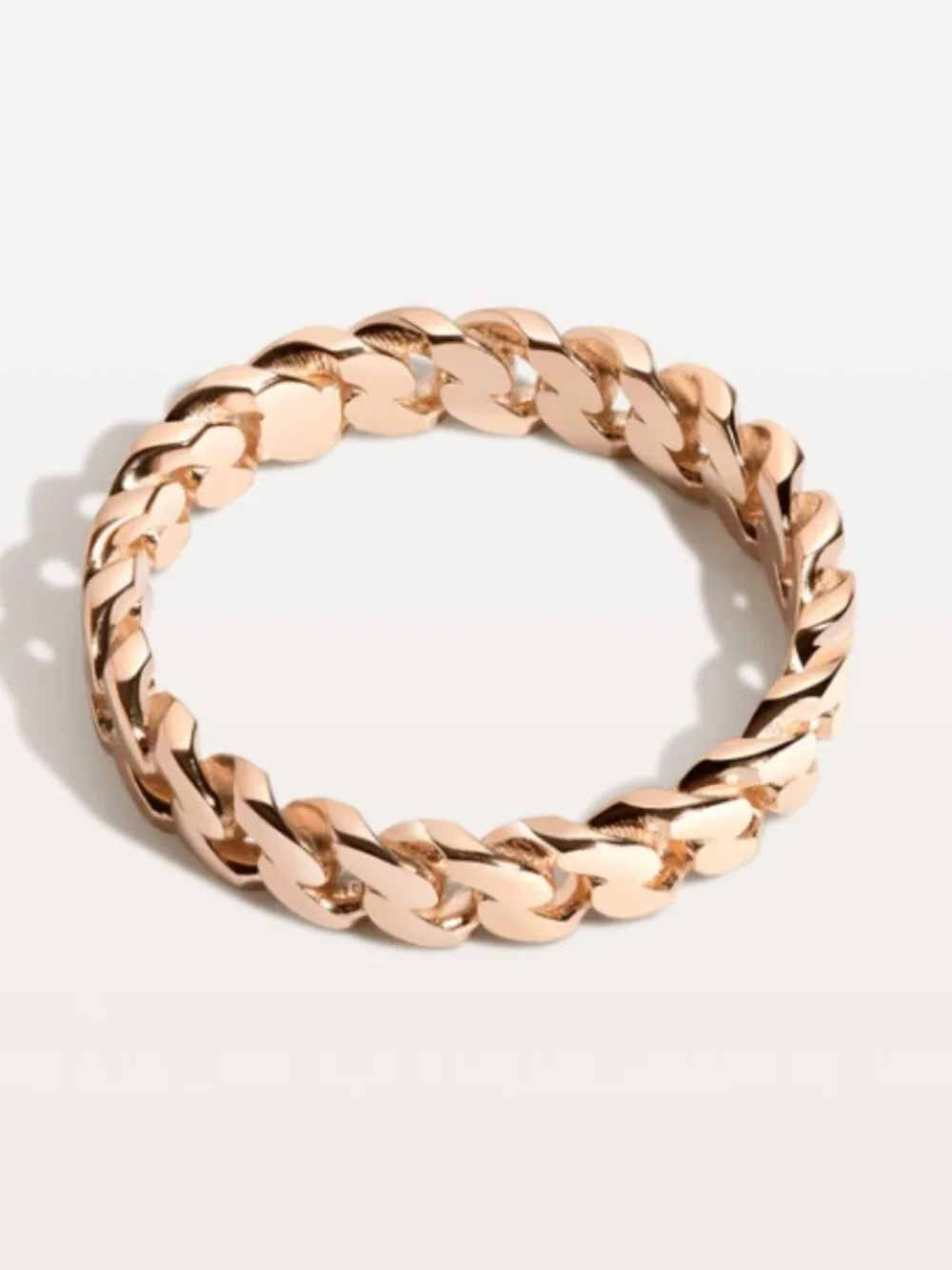 Aurate 2 Rose Gold Stackable Rings - Picture 4 of 5